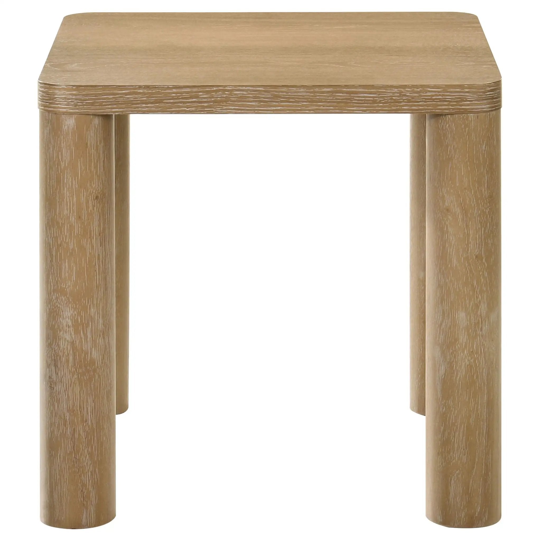 Castlewood 3-piece Cocktail Coffee Table Set Light Oak by Unique Piece Furniture