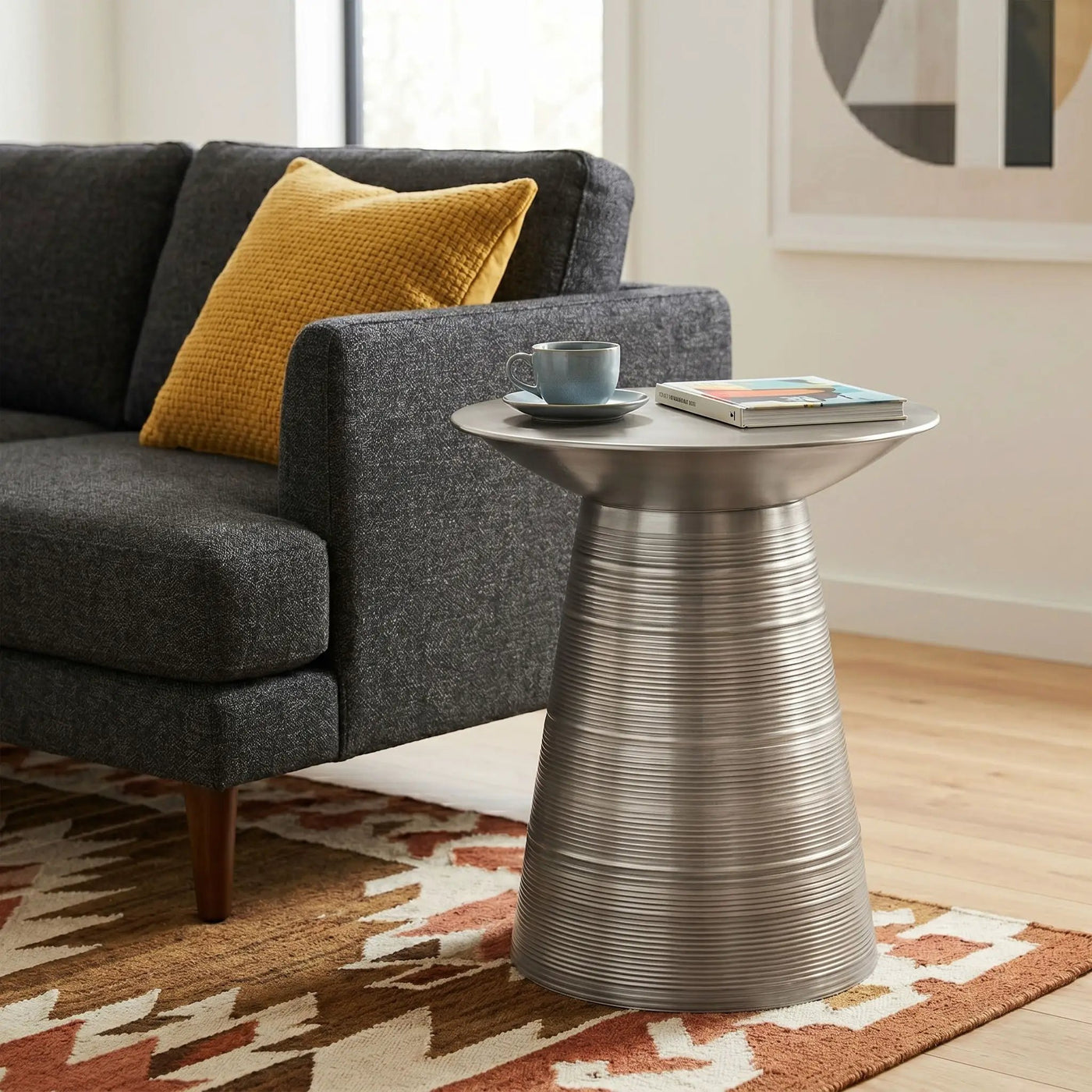 Sheridan - Handcrafted Metal Accent Table by HouseOfZazla