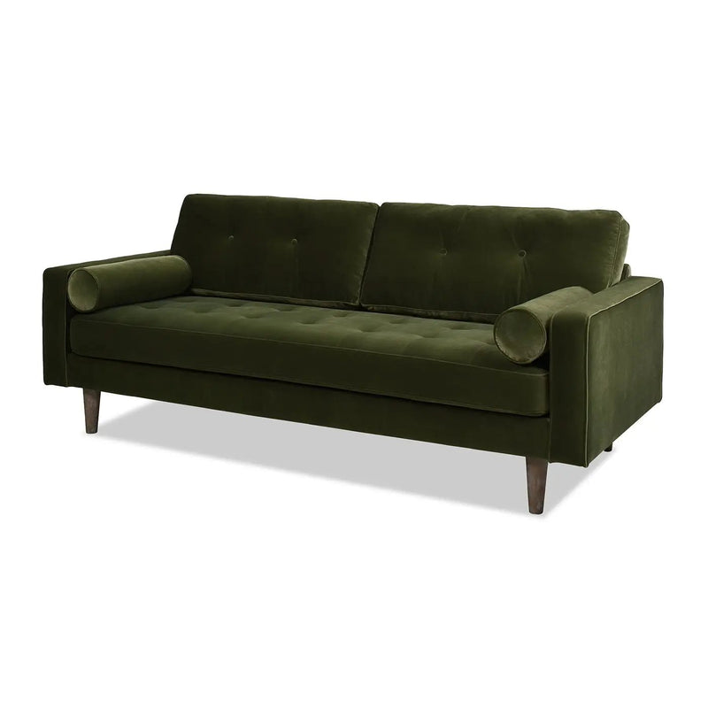 Nicholas - Mid-Century Modern Sofa - Olive Green by Unique Piece Furniture
