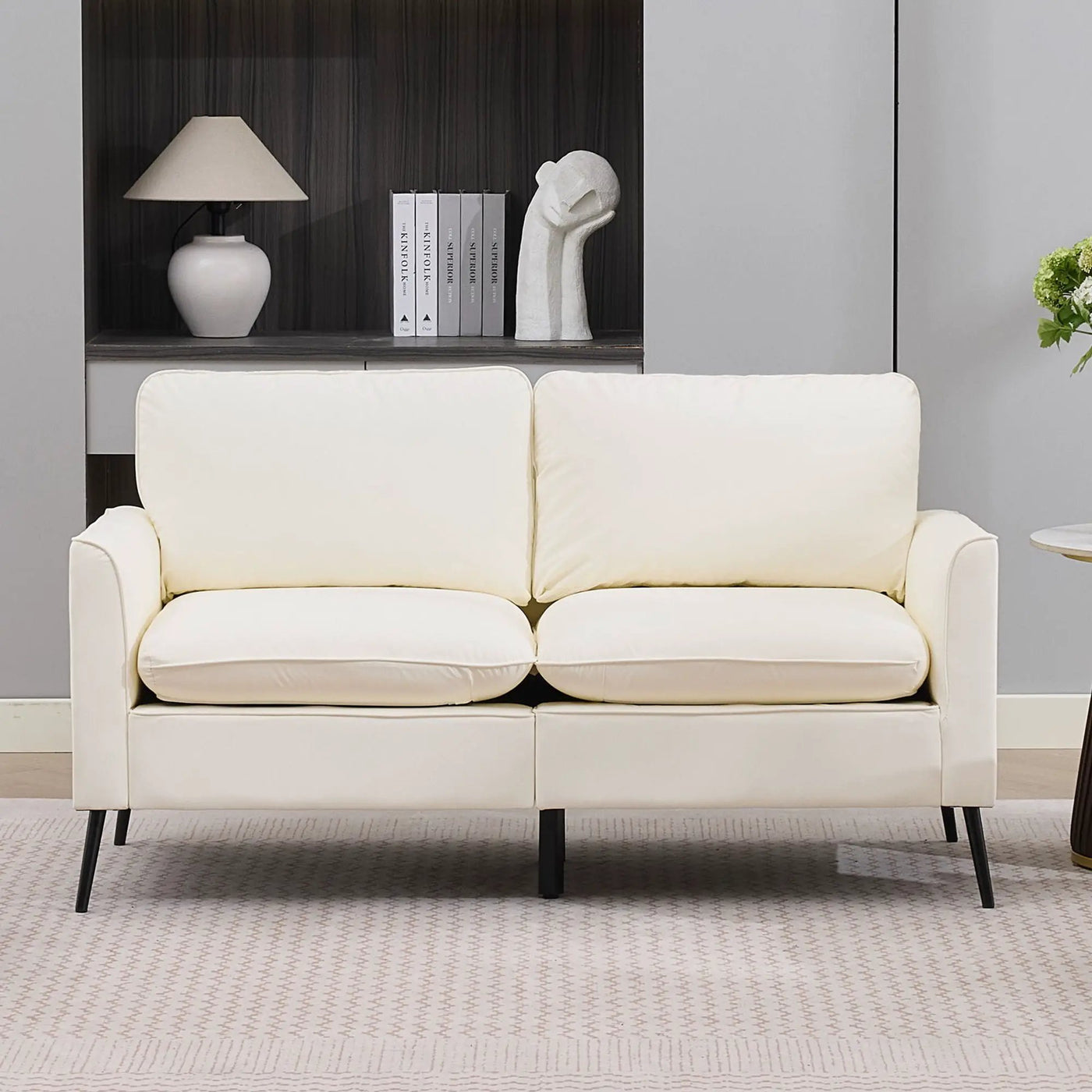 Upholstered Loveseat, For Living Room by HouseOfZazla