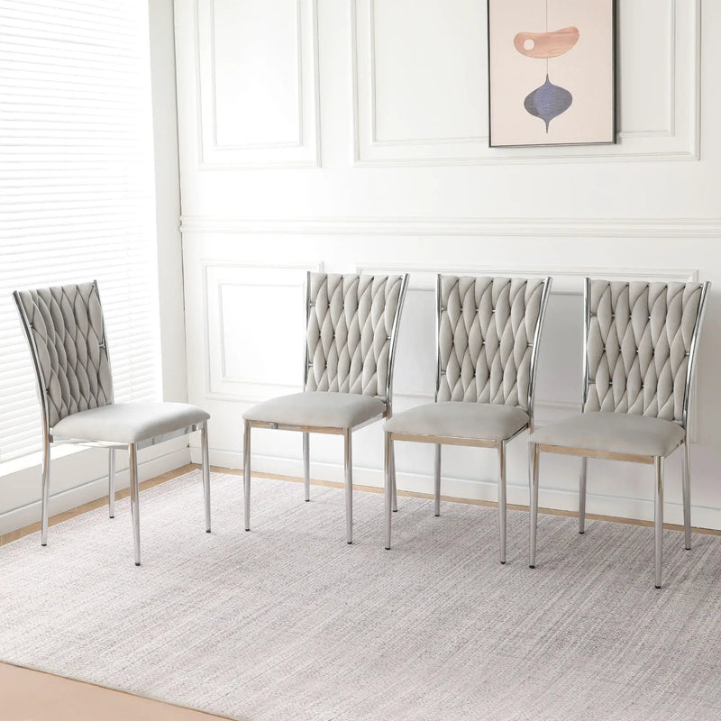 Modern Dining Chair Set For Dining Room by HouseOfZazla