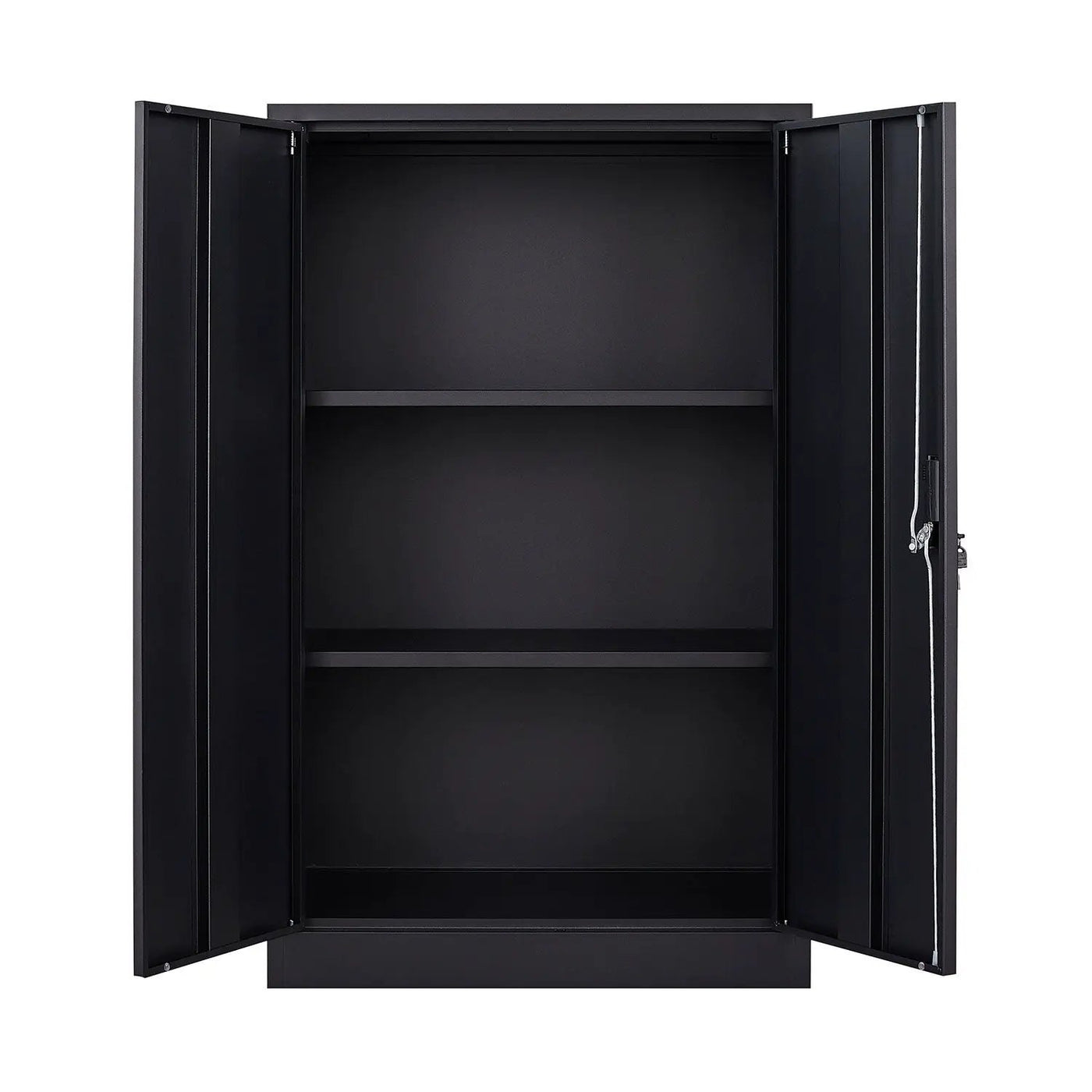 Metal Storage Cabinet With Locking Doors And Adjustable Shelf, Folding Filing Storage Cabinet, Folding Storage Locker Cabinet For Home Office, School, Garage by HouseOfZazla