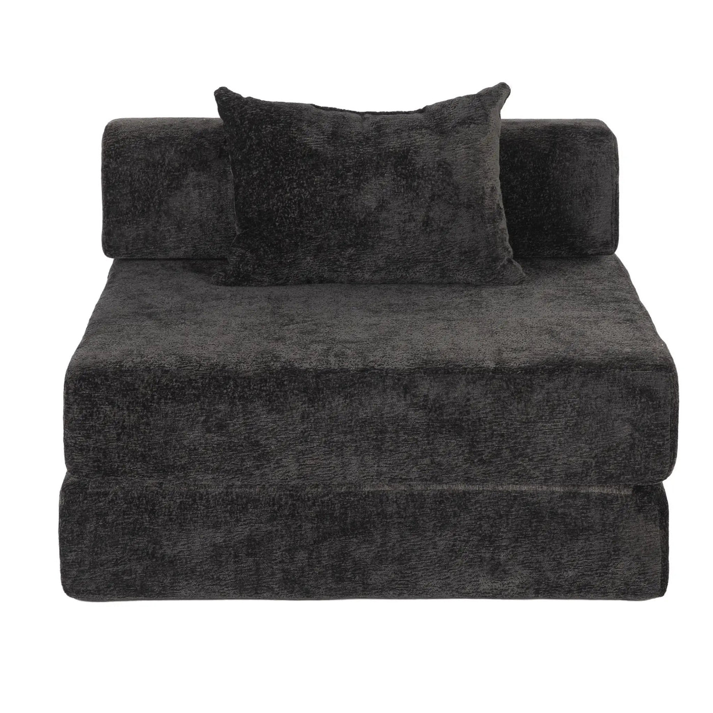 Convertible Floor Sofa Bed With Fixed Shape Frame For Living Room by HouseOfZazla