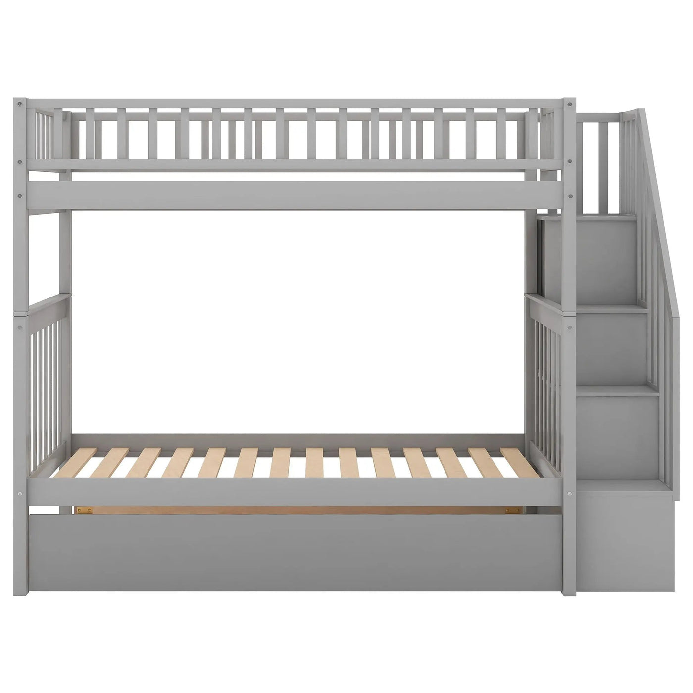 Bunk Bed With Staircase by HouseOfZazla