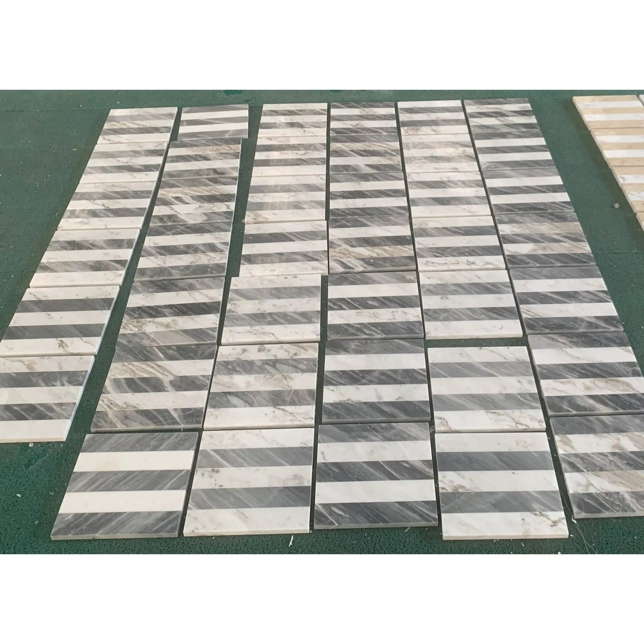 Elegant Waterjet Polished Marble Tile For Floor And Wall by HouseOfZazla