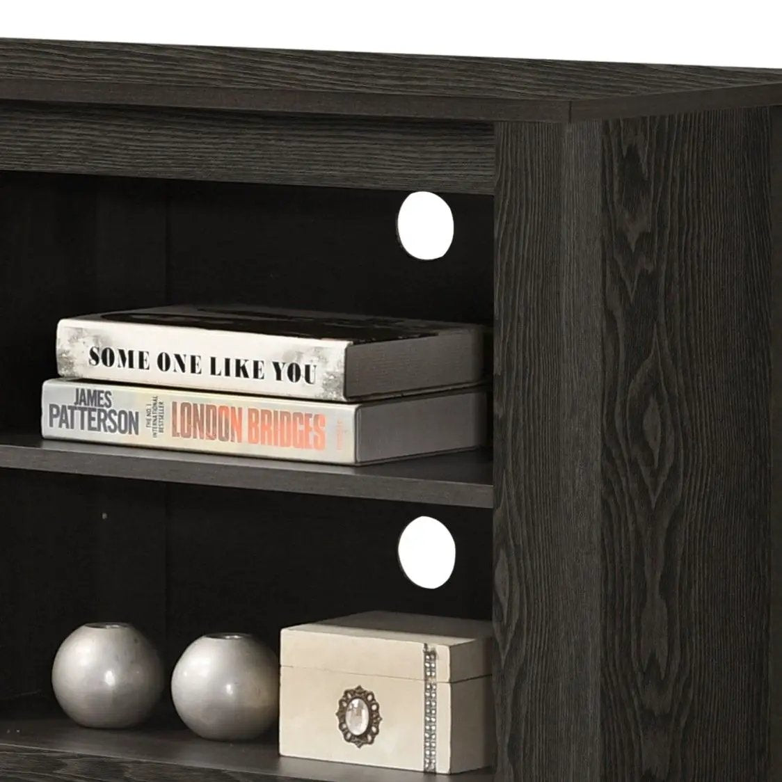 Benito - TV Stand With Open Shelves And Cable Management by HouseOfZazla