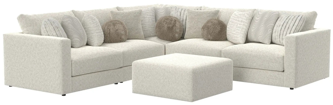Ritzy - Modular Sofa And Included Cocktail Ottoman by Unique Piece Furniture