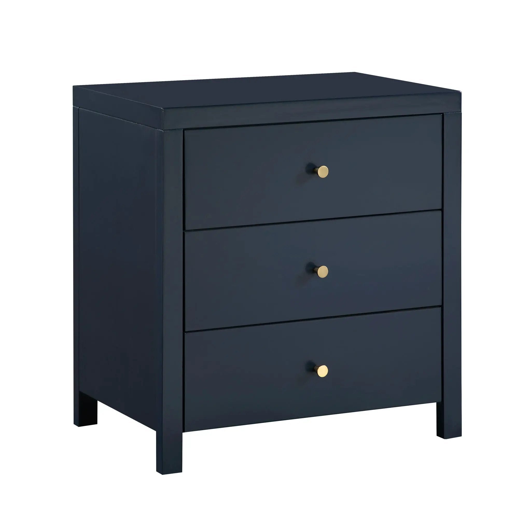 Nevarre - 3 Drawer Nightstand by HouseOfZazla