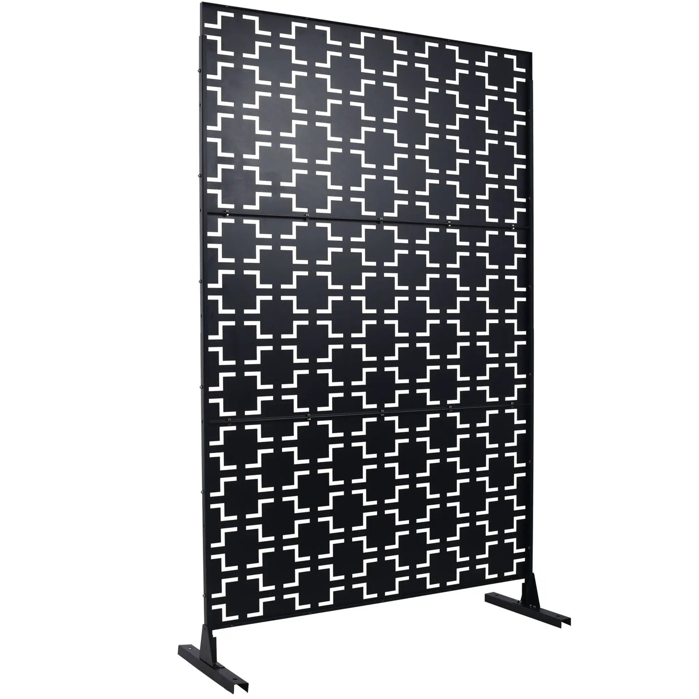 Outdoor & Indoor Metal Privacy Freestanding Decorative Screen by HouseOfZazla
