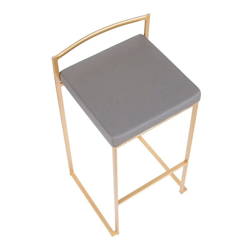 Fuji - Contemporary / Glam & Quality Construction Barstool by Unique Piece Furniture