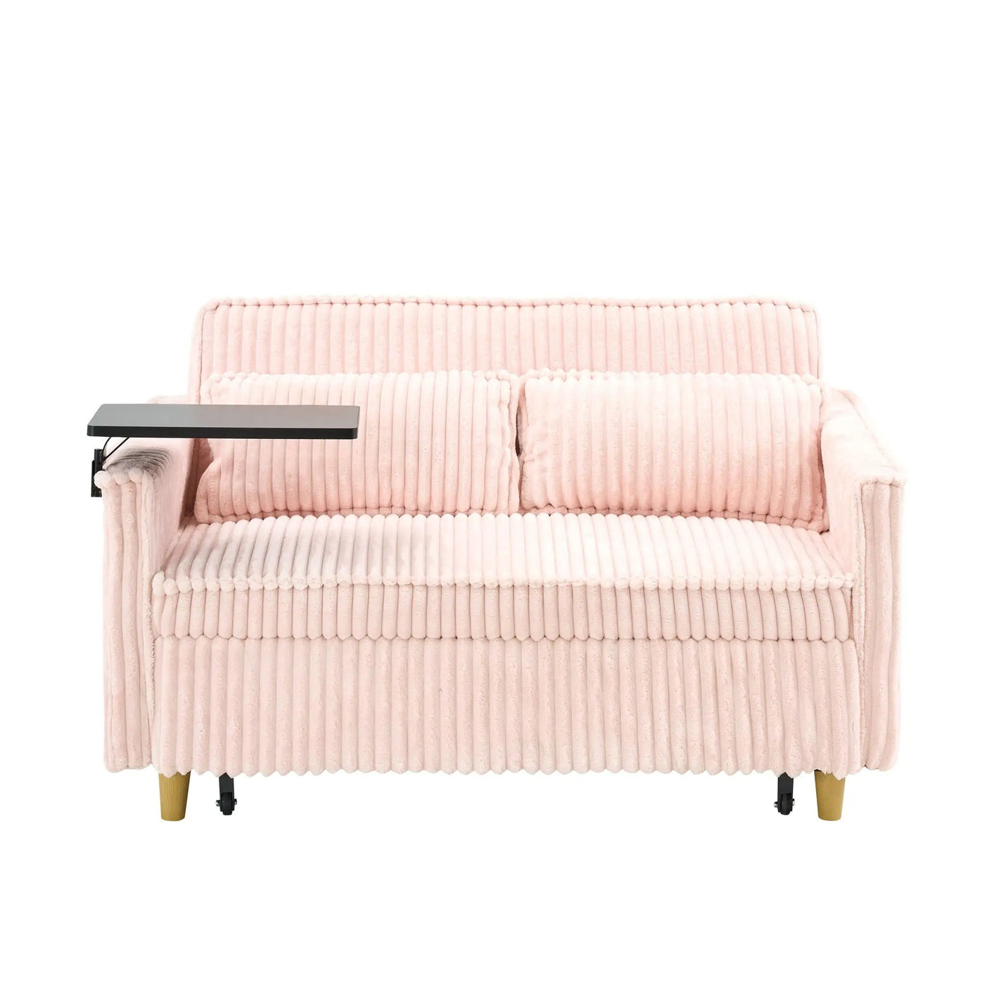 Pull Out Sofa With Movable Tabletop And USB Ports by Unique Piece Furniture