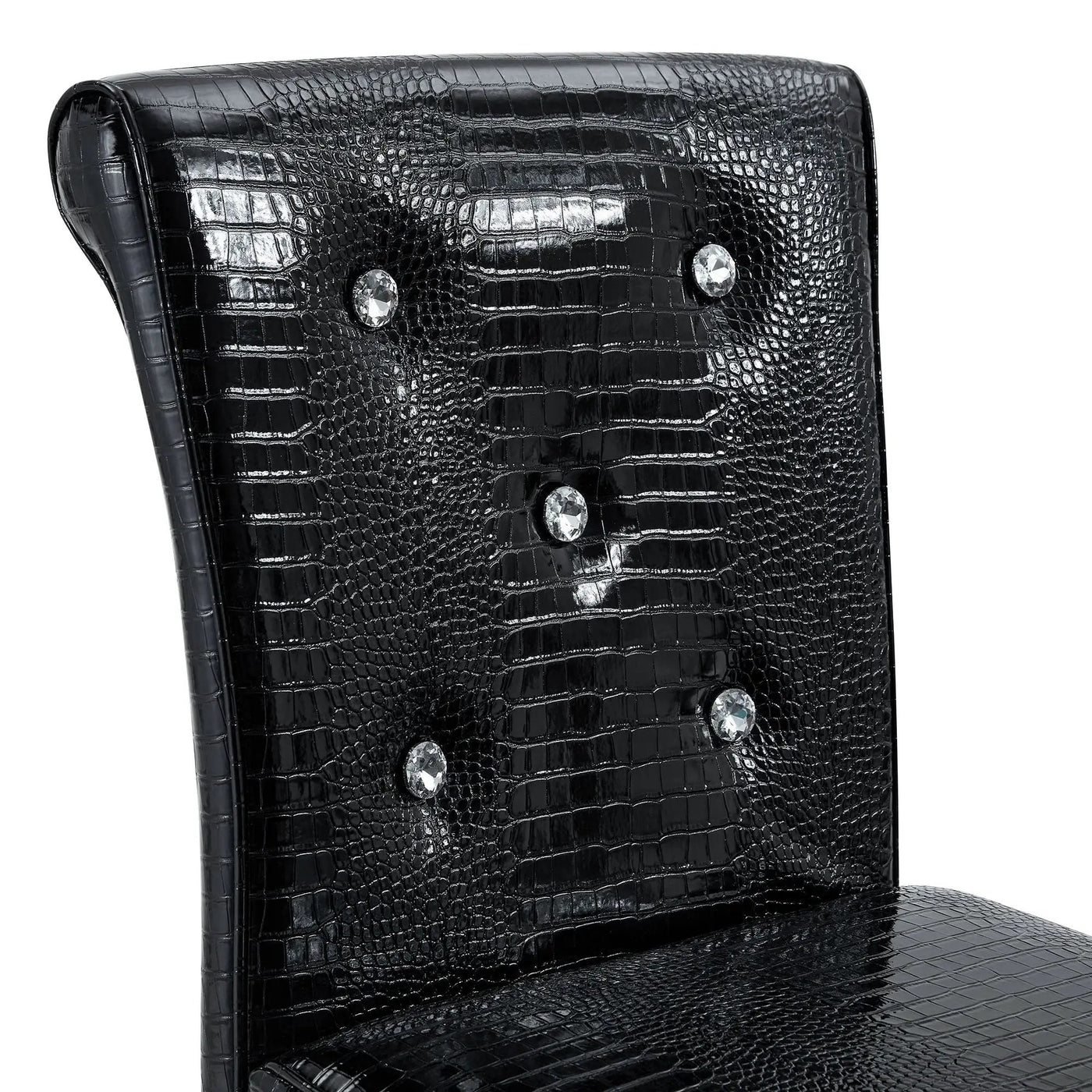 Bar Chairs & Crystal Clasp Design (Set of 2) by HouseOfZazla