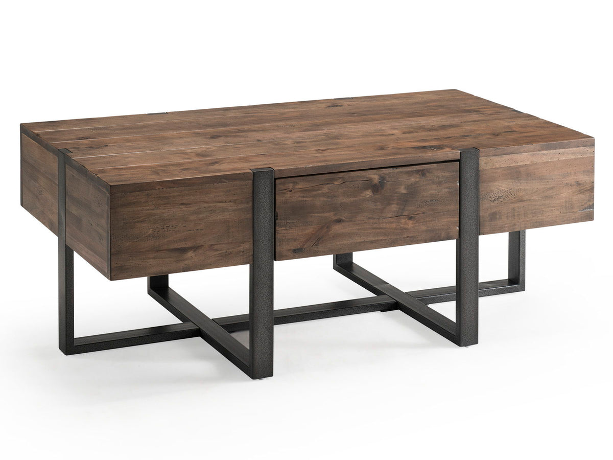 Prescott - Modern Reclaimed Wood Table, photo 2 of 10