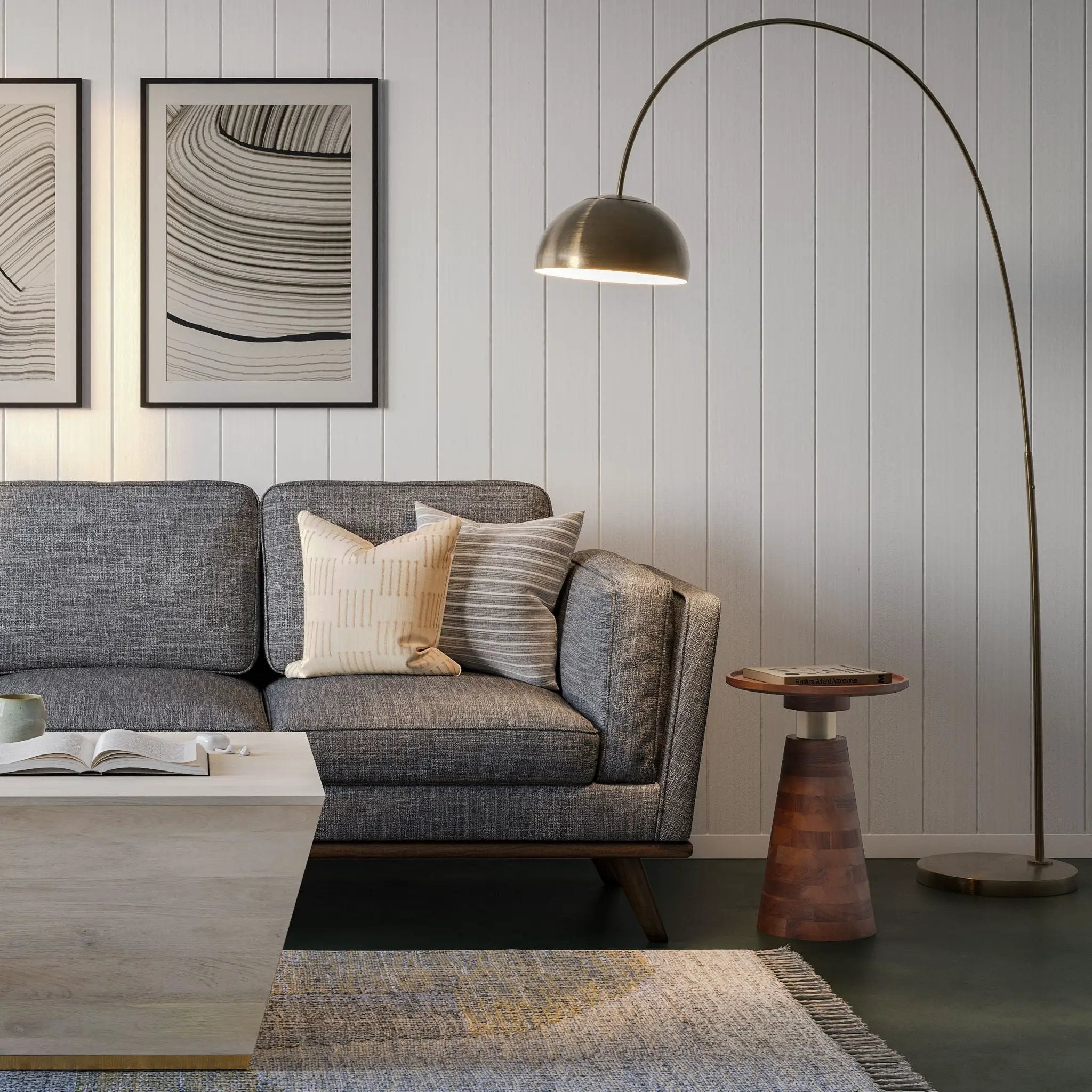 Kramer - Side Table - Cognac by Unique Piece Furniture