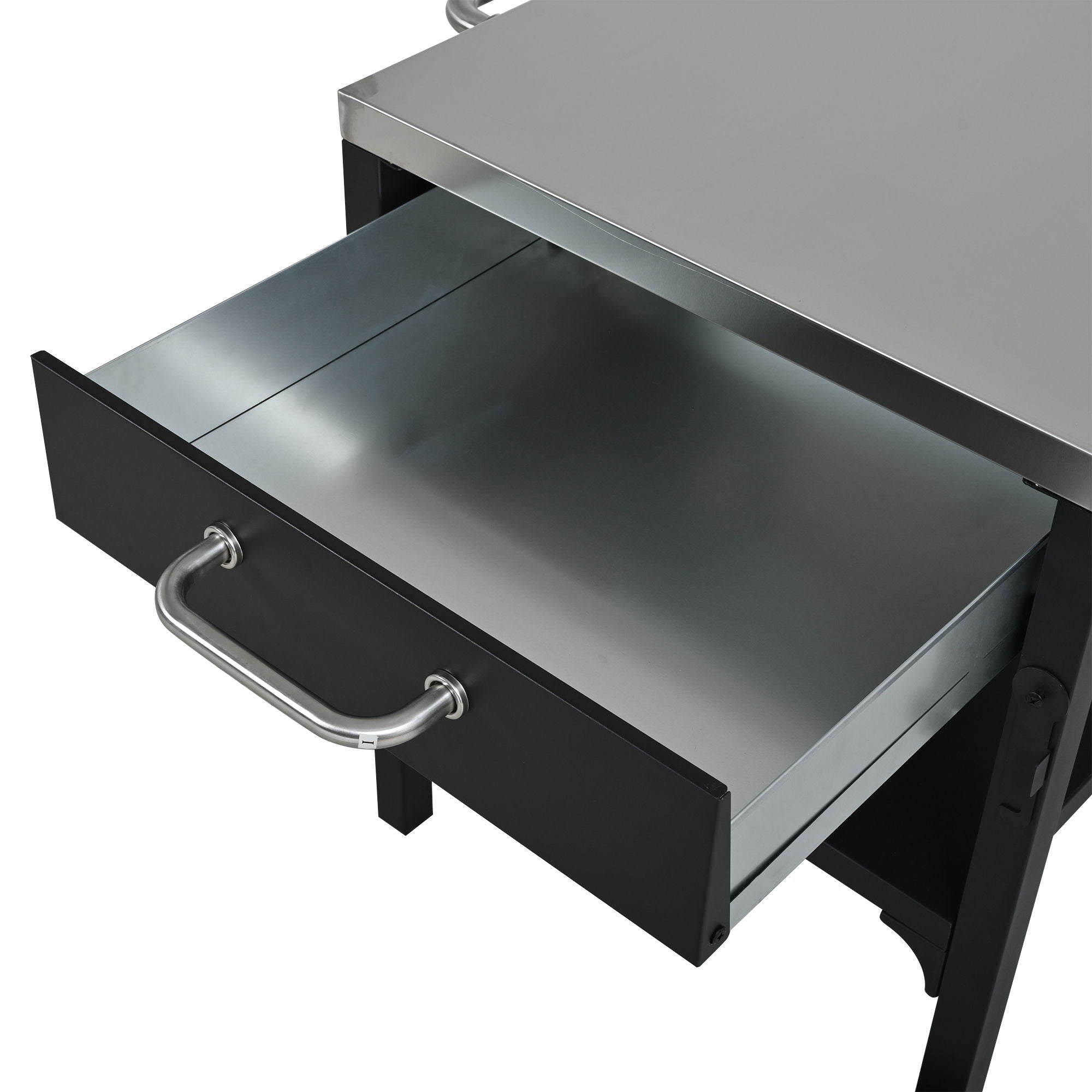 Foldable Outdoor Kitchen Cart With Storage For Patio by HouseOfZazla