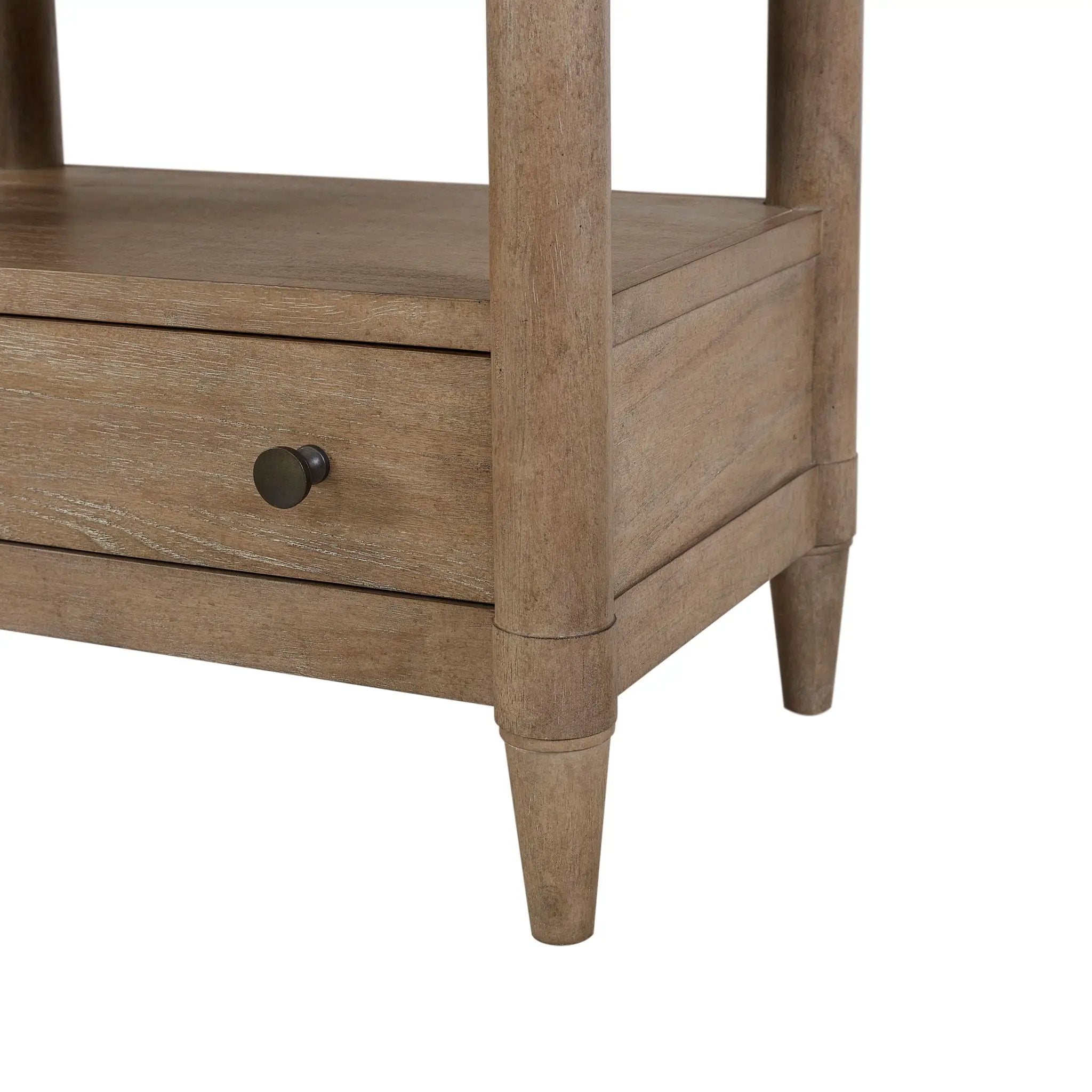 Open Nightstand With 2 Drawers by Unique Piece Furniture
