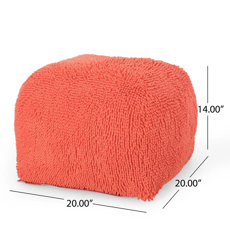 Spongy Square Pouf Soft Seating by Unique Piece Furniture