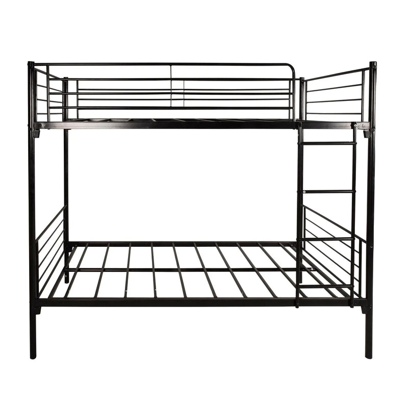 Space Saving Bunk Bed With Metal Frame And Ladder by HouseOfZazla