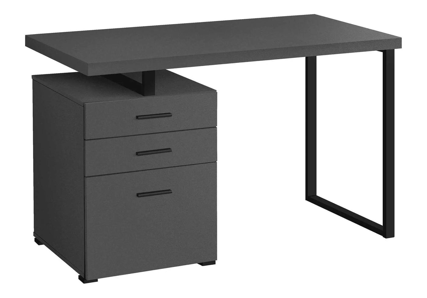 Computer Desk For Home Office, Left or Right Setup with Storage Drawers by HouseOfZazla