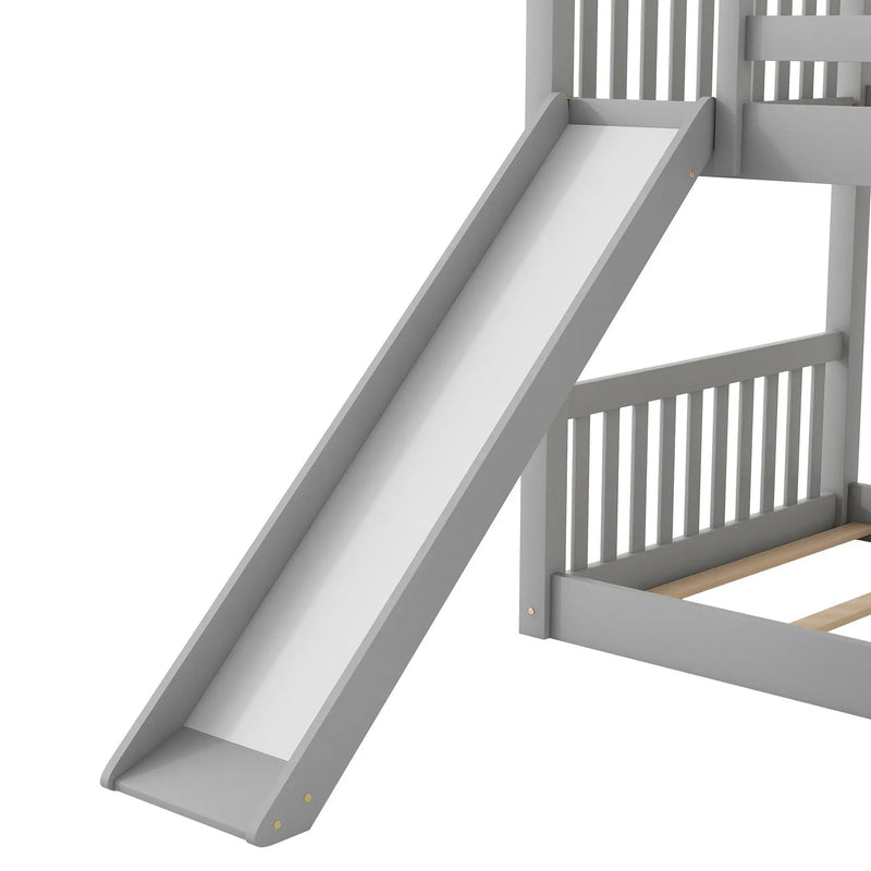 Bunk Bed & Convertible Slide And Ladder by Unique Piece Furniture