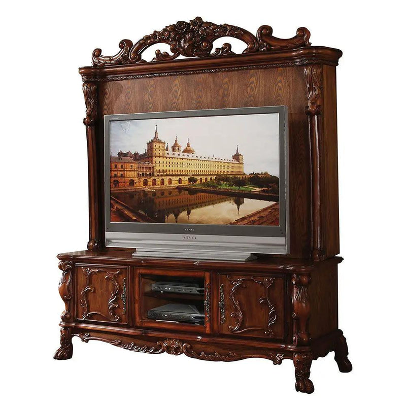 Dresden - 81" Entertainment Center - Cherry Oak by Unique Piece Furniture