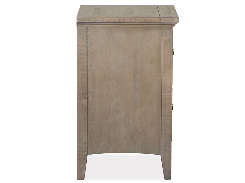 Paxton Place - Small Drawer Nightstand - Dovetail Gray, photo 3 of 7