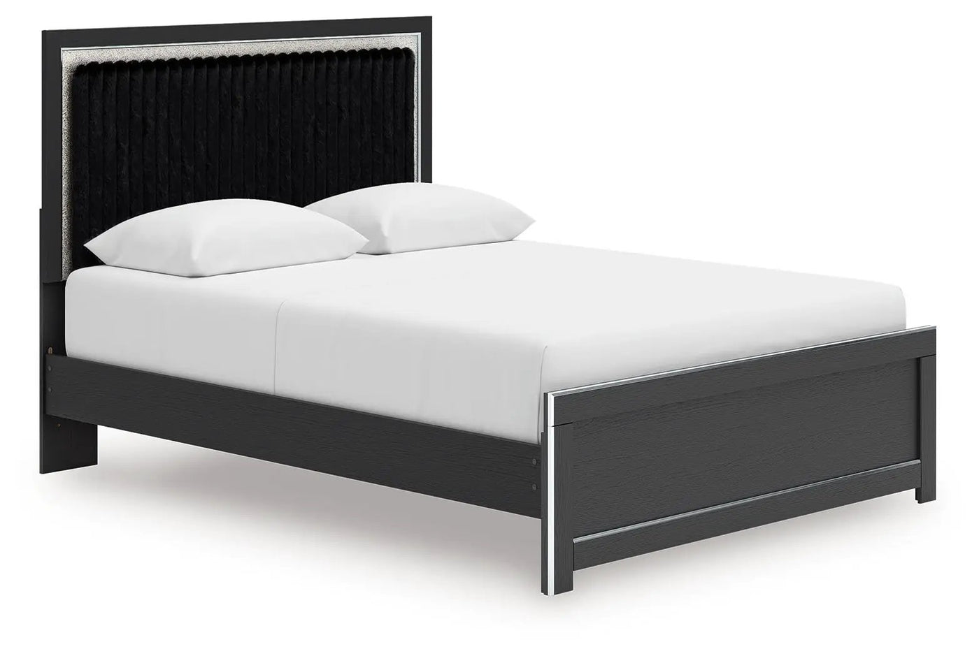 Zuraleus - Upholstered Panel Platform Bed With Roll Slats by Unique Piece Furniture
