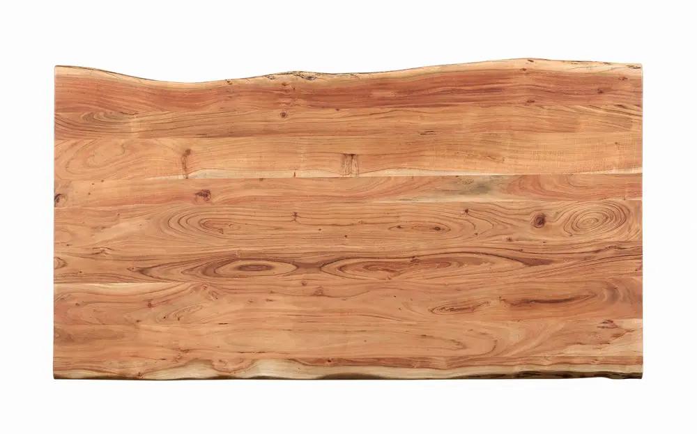 Sherman 71-inch Live Edge Dining Table Natural Acacia by Unique Piece Furniture