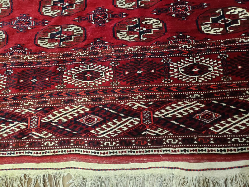 Persian Turkoman Rug 8 x 12.5 by Jewel Rugs
