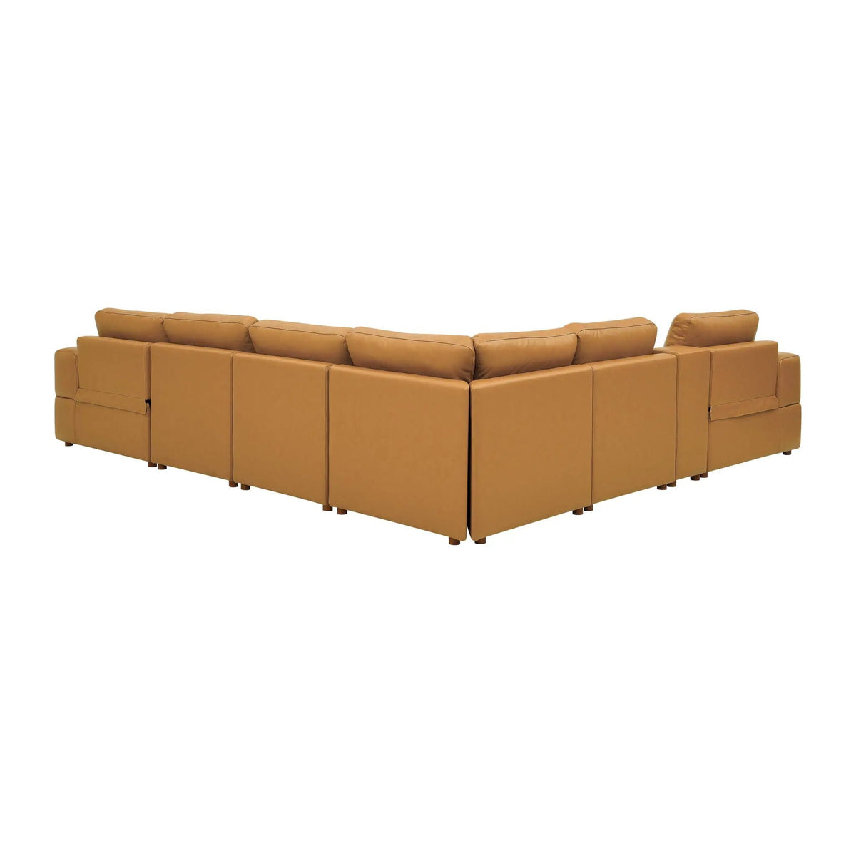 Upholstered Large Arms Sectional With Recliner Seats, photo 28 of 84