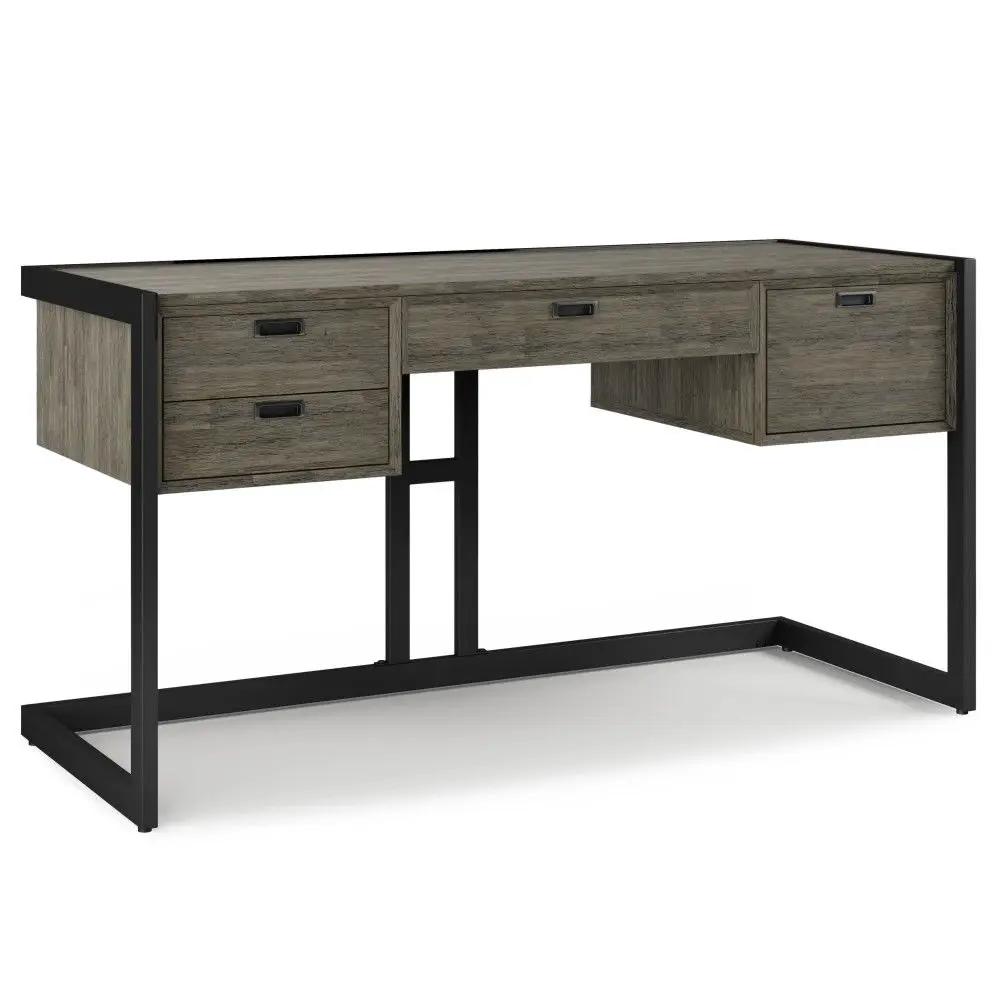 Hampden - Desk - Weathered Gray by HouseOfZazla