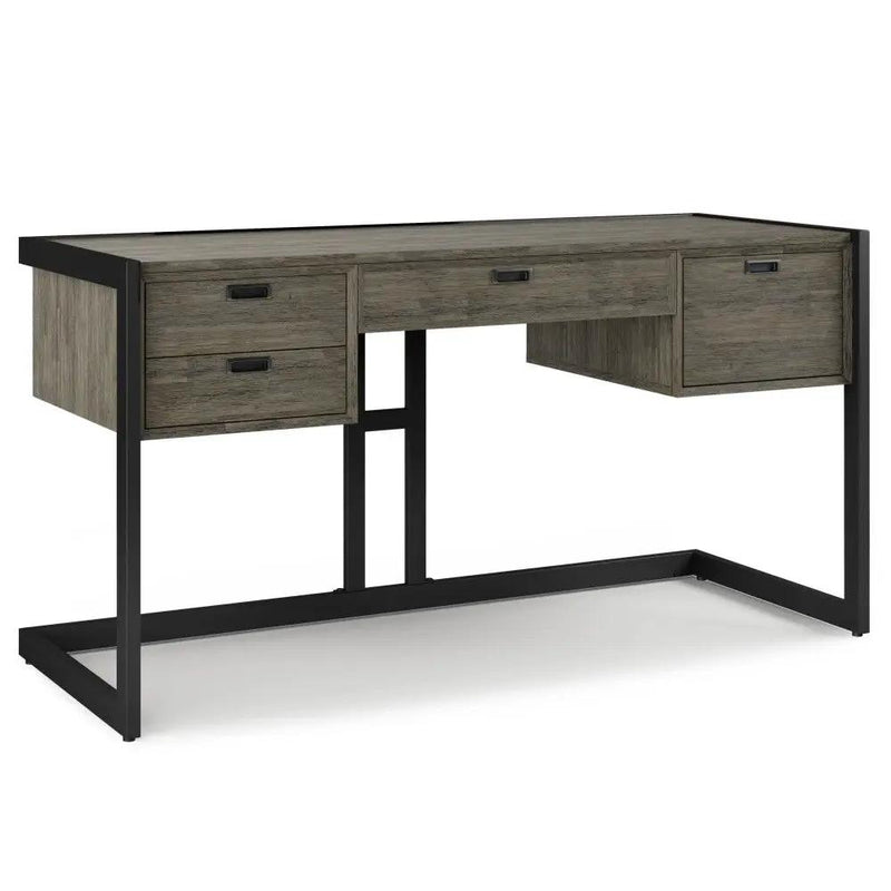 Hampden - Desk - Weathered Gray by HouseOfZazla