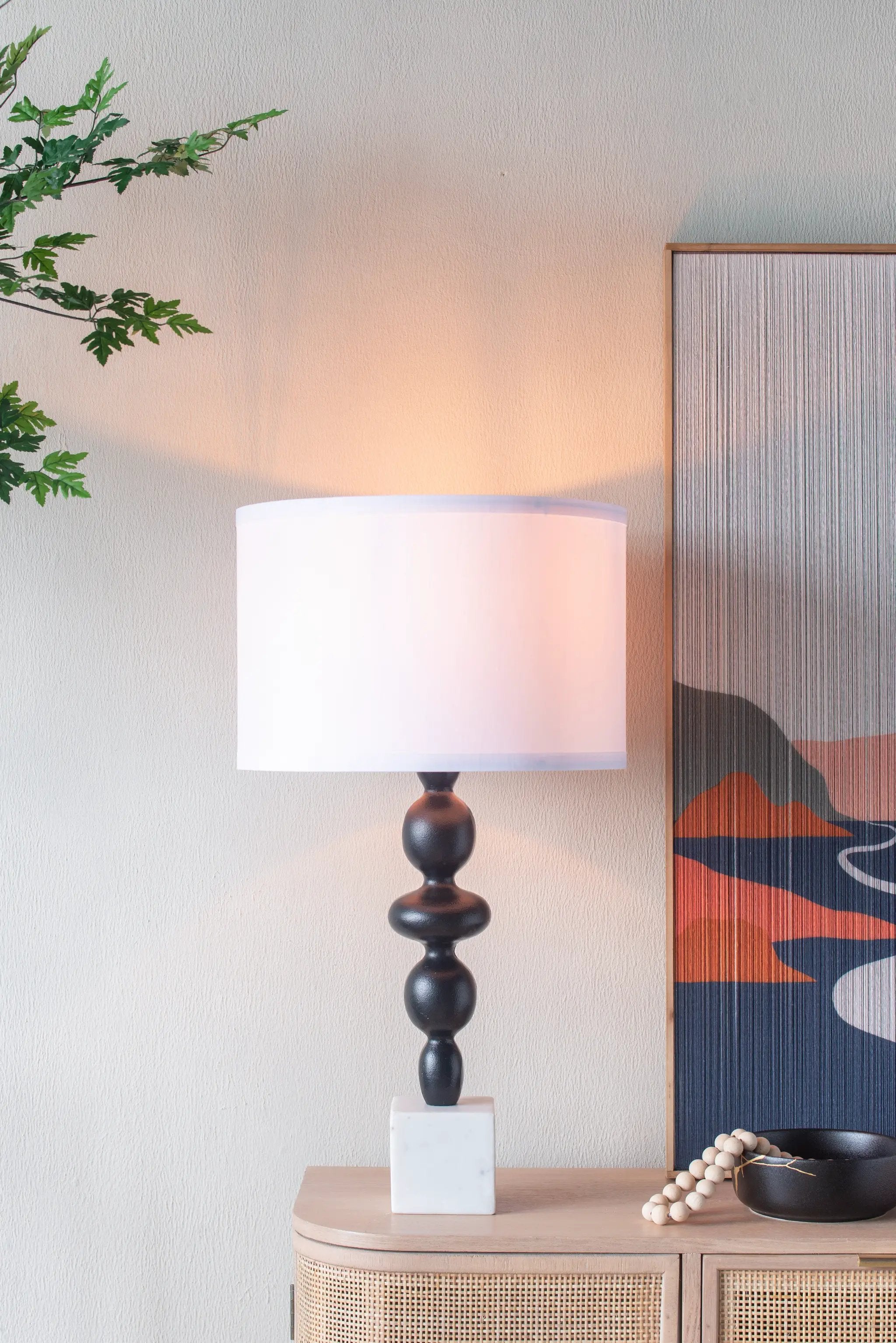 D15x29.5" Table Lamp by HouseOfZazla