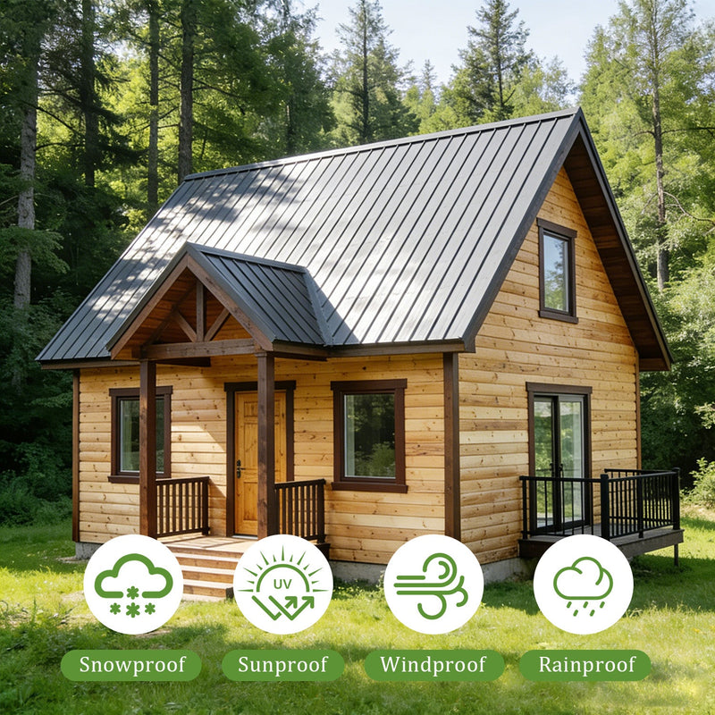 Corrugated Galvanized Steel Roofing Panels - 10 Pack, photo 10 of 10