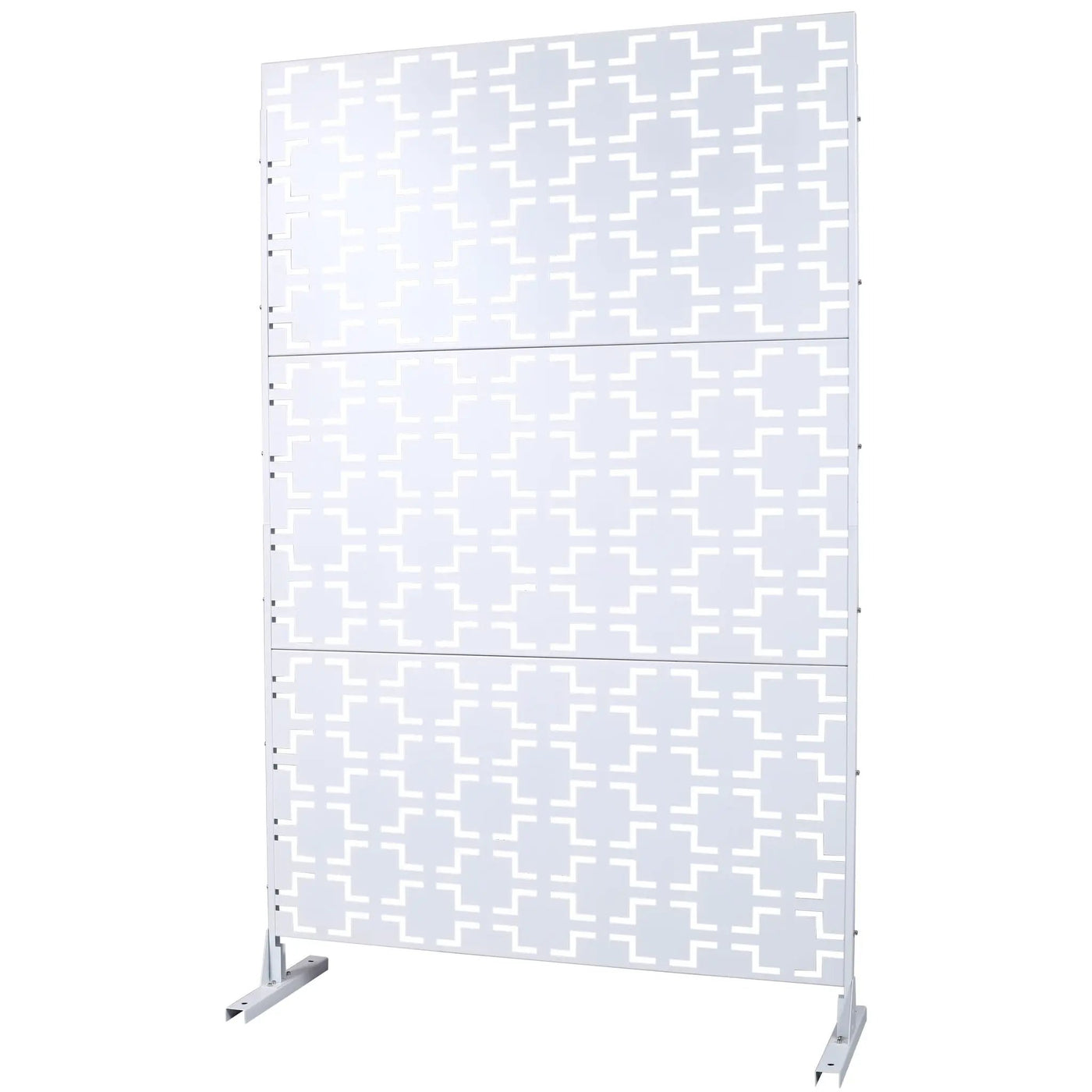 Outdoor & Indoor Metal Privacy Freestanding Decorative Screen by HouseOfZazla