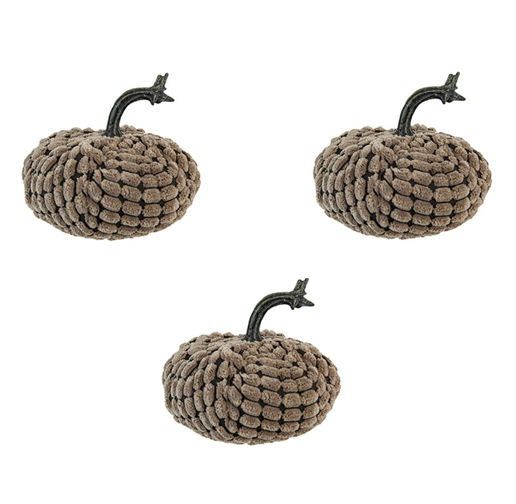 Weighted Pumpkin Ornament Decor For Holiday Harvest Festival Fall Festival & Thanksgiving by Unique Piece Furniture