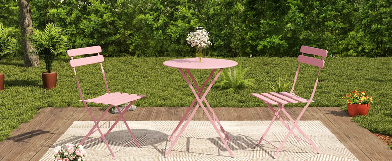 Bistro Table and Chairs Set of 2 by HouseOfZazla