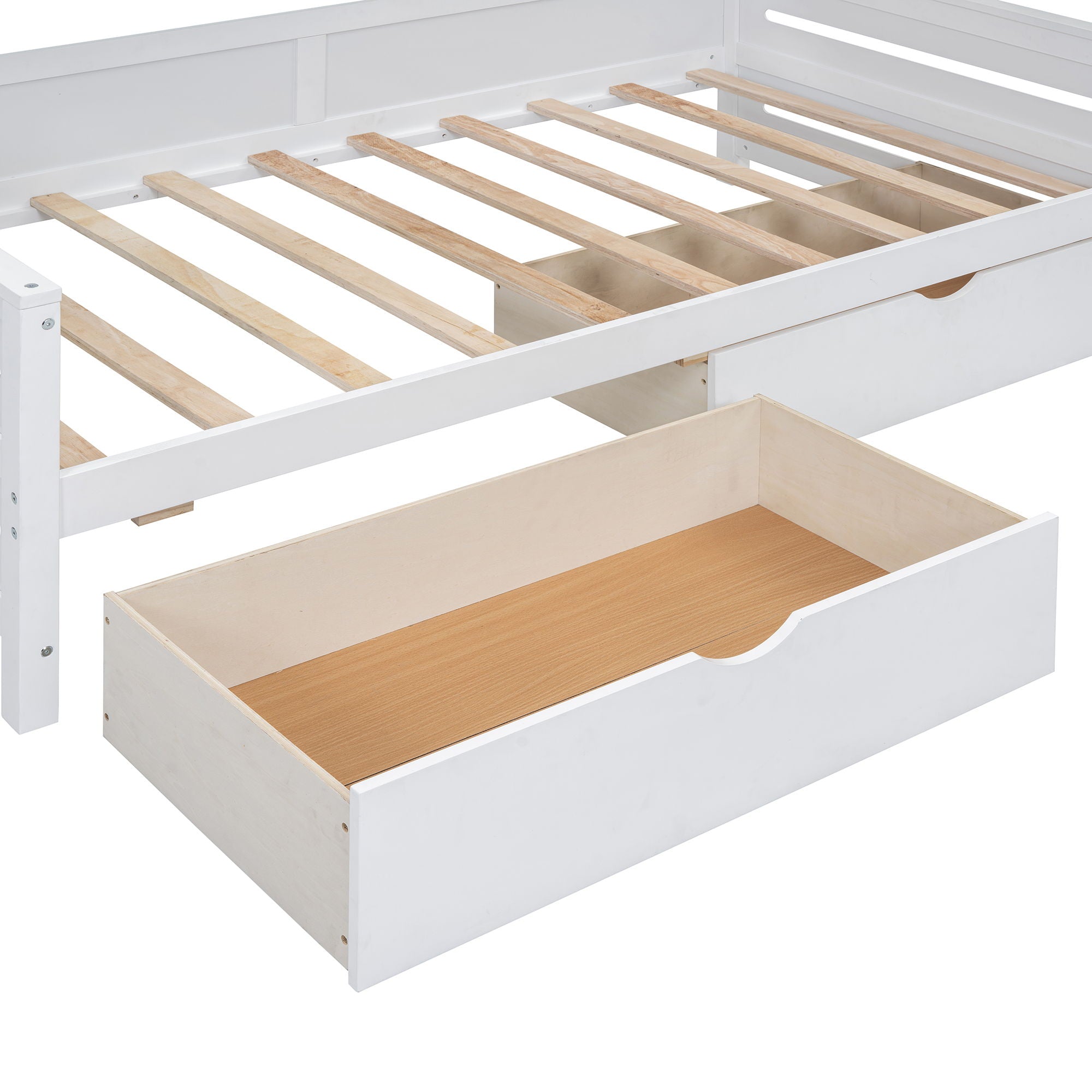 Daybed With All-In-One Cabinet And Shelf by HouseOfZazla