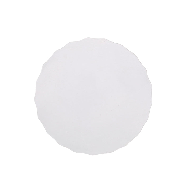 Round Outdoor Side Table, 15" W x 15" D End Table by HouseOfZazla