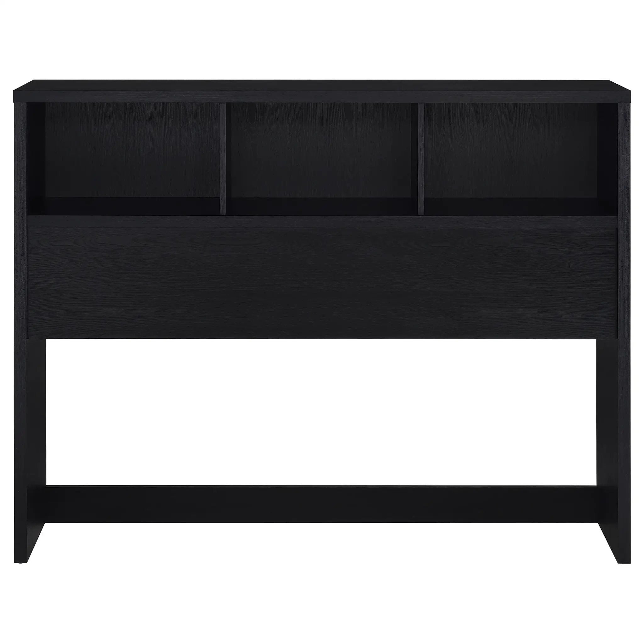 Westpark 49-inch Queen Bookcase Headboard Black by Unique Piece Furniture
