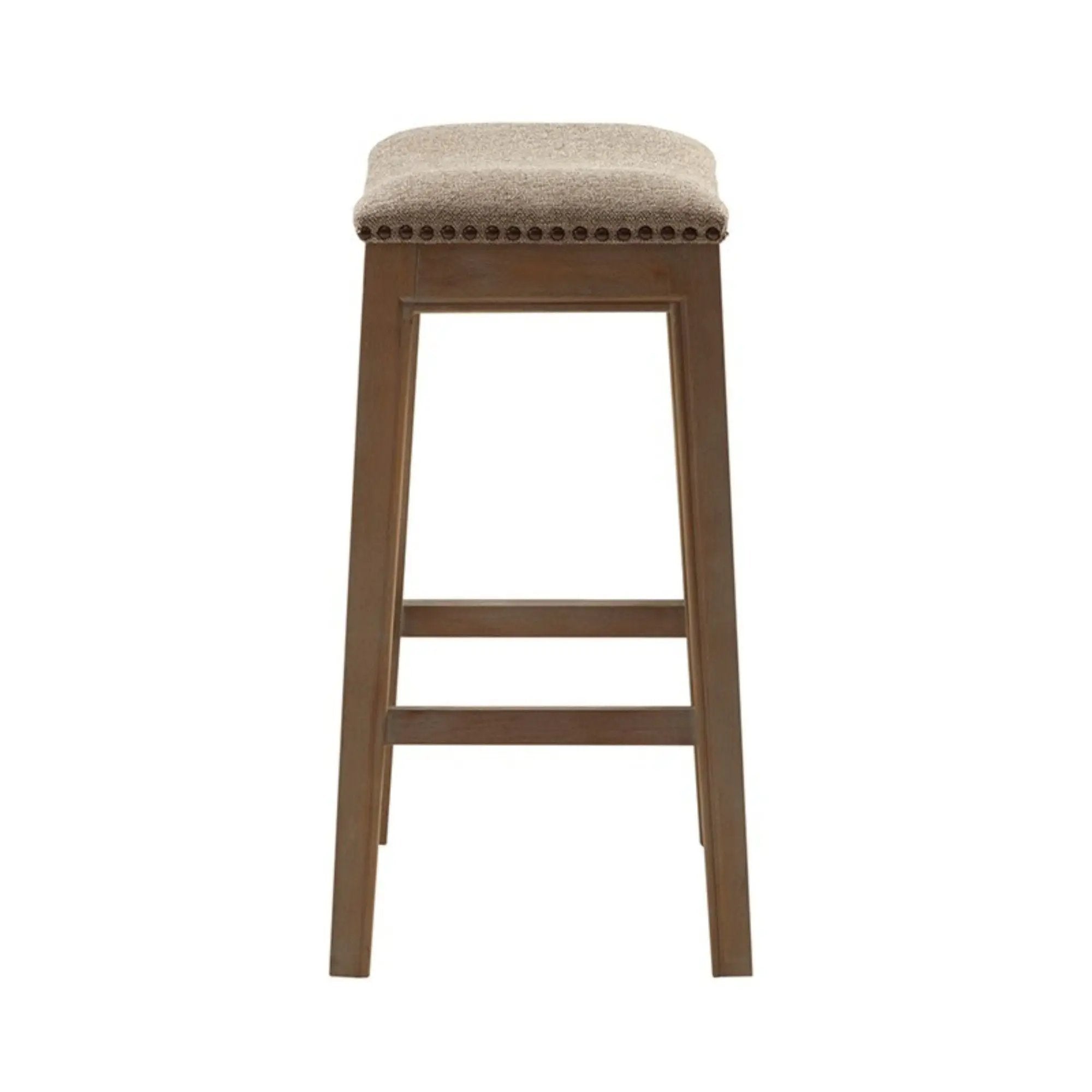 Saddle Counter Stool With High Density Foam by Unique Piece Furniture