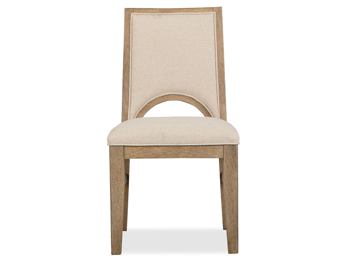 Tristan - Upholstered Side Chair (Set of 2) - Swiss Coffee, photo 2 of 7