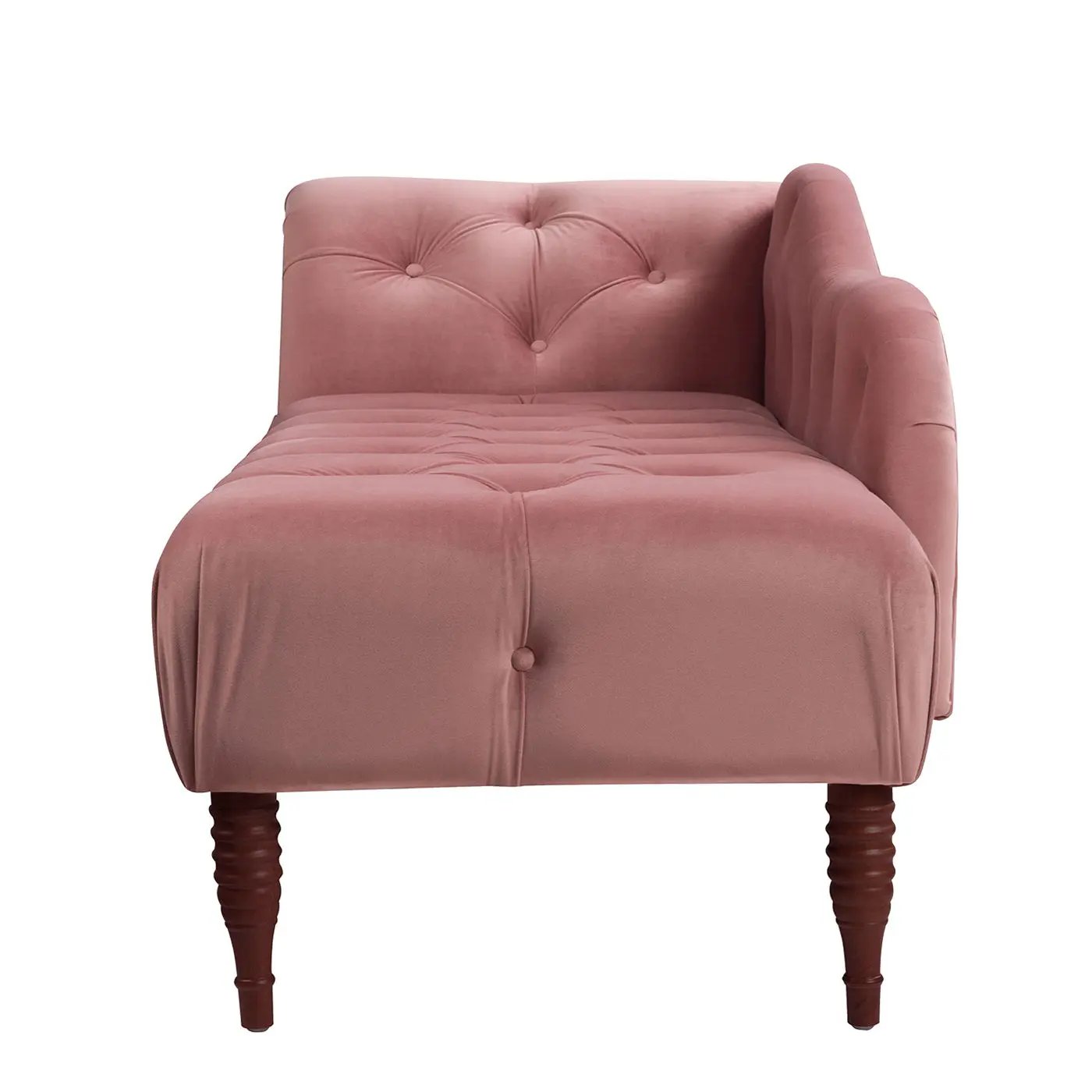 Samuel - Tufted Roll Arm Chaise Lounge by HouseOfZazla