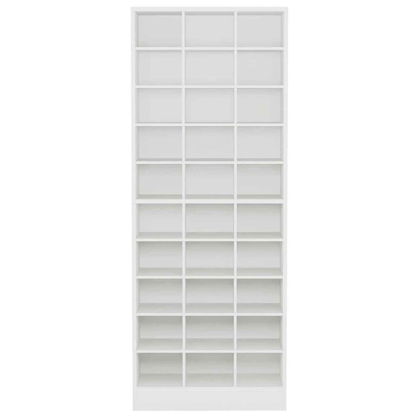 10 Tier Shoe Storage Cabinet With 30 Cubbies by HouseOfZazla