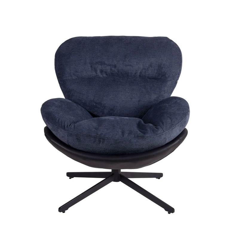 360° Swivel Office Chair, No Wheels by HouseOfZazla