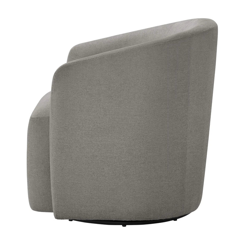 Ardena - Modern Swivel Barrel Chair by HouseOfZazla