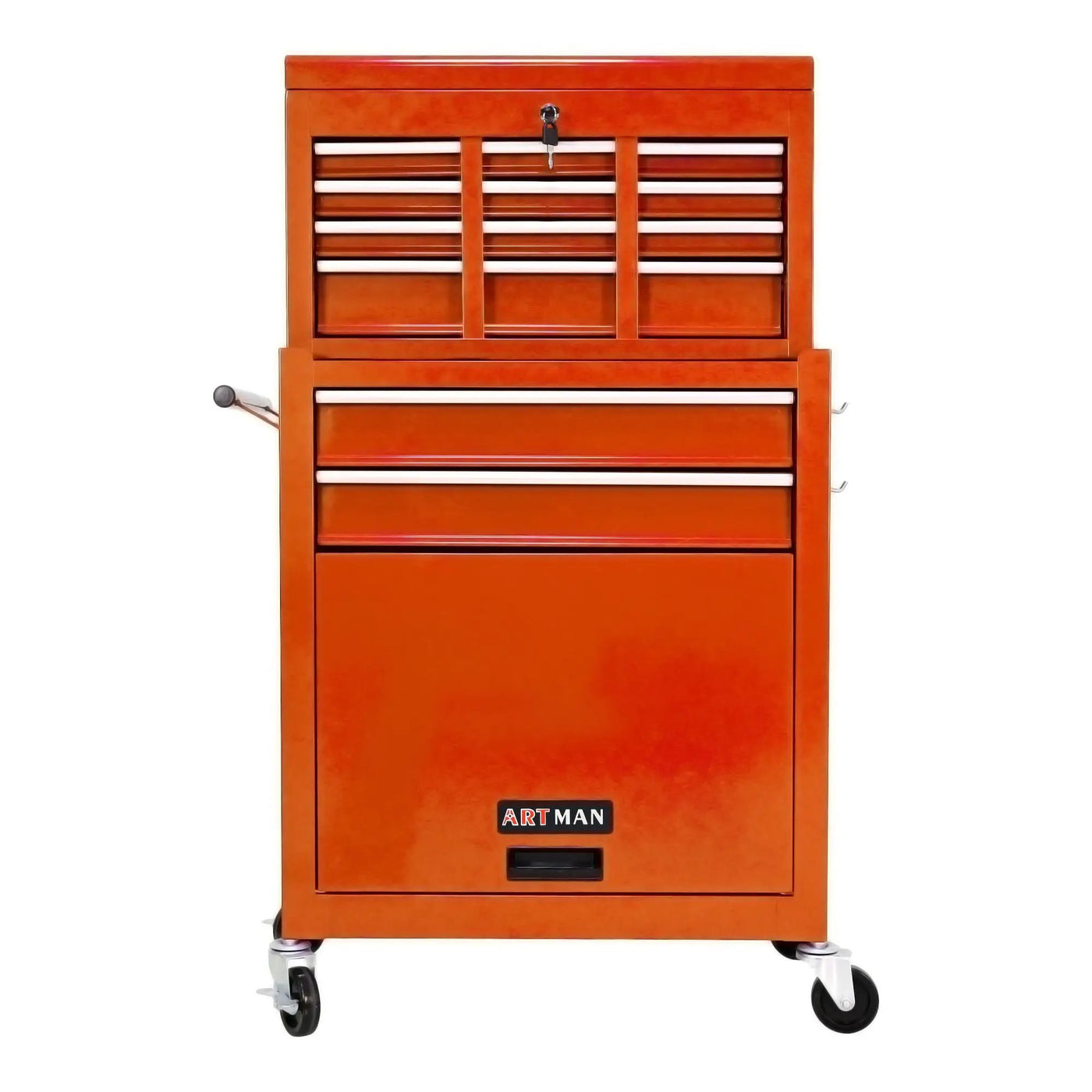 High Capacity Rolling Tool Chest With Wheels And Drawers, Storage Cabinet by HouseOfZazla