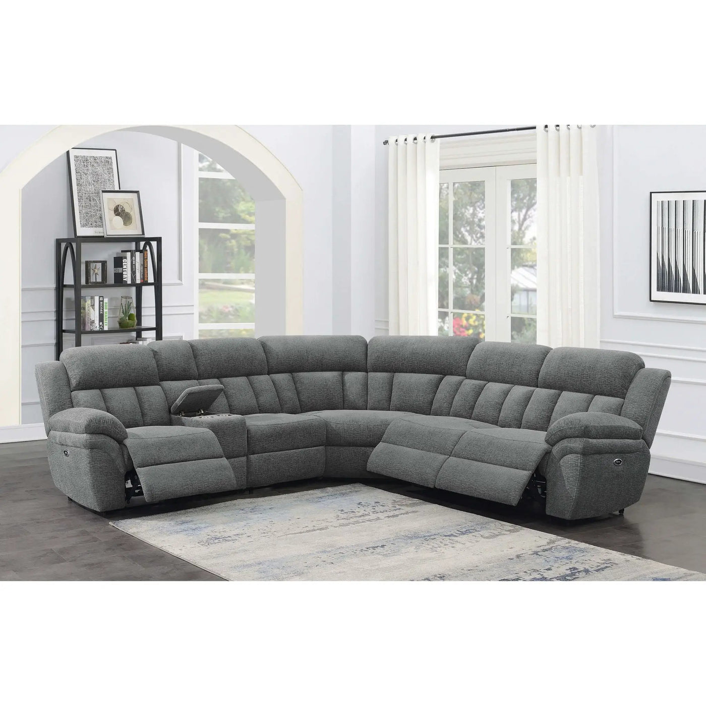 Divine - 6 Piece Reclining Sectional by HouseOfZazla