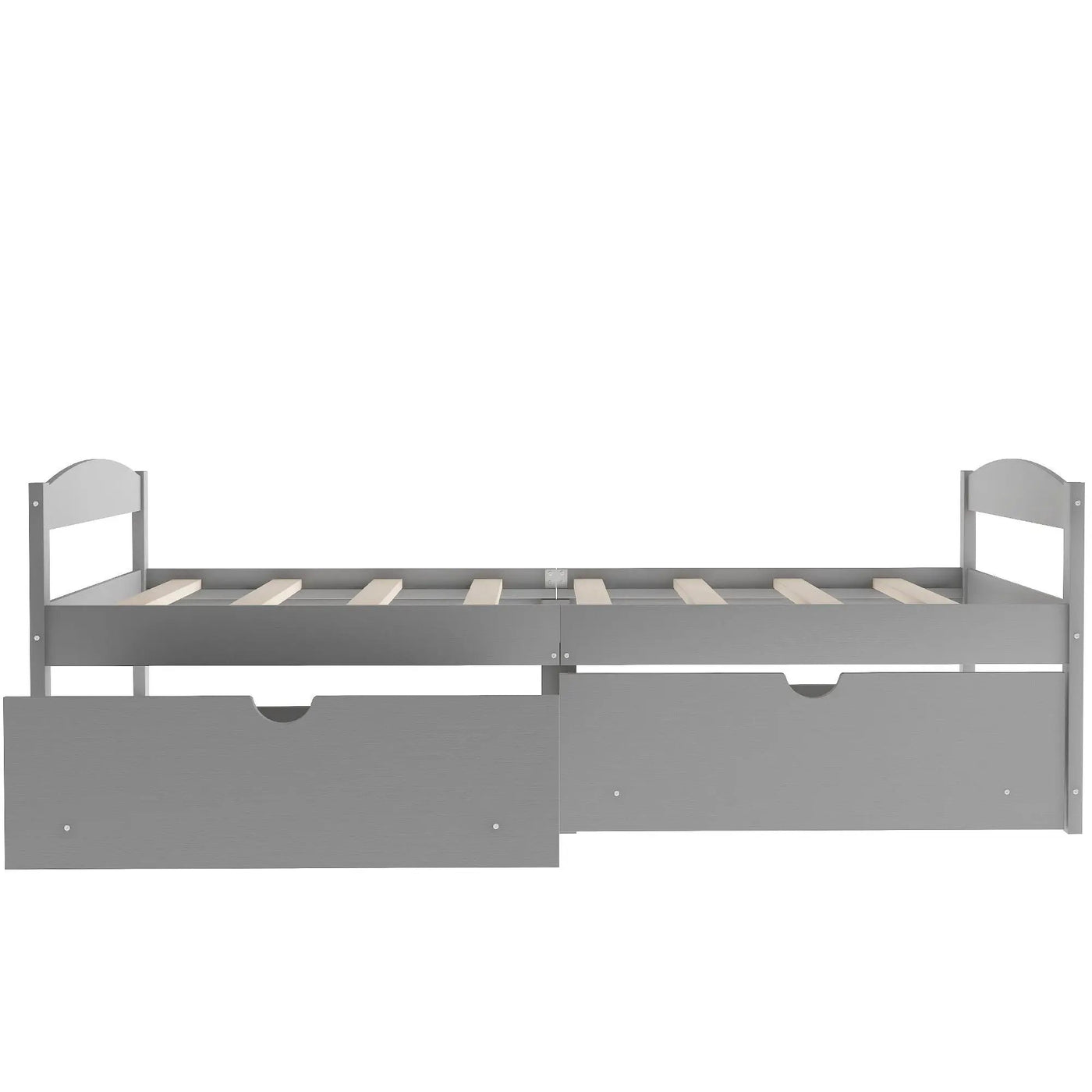Platform Bed With 2 Drawers by HouseOfZazla