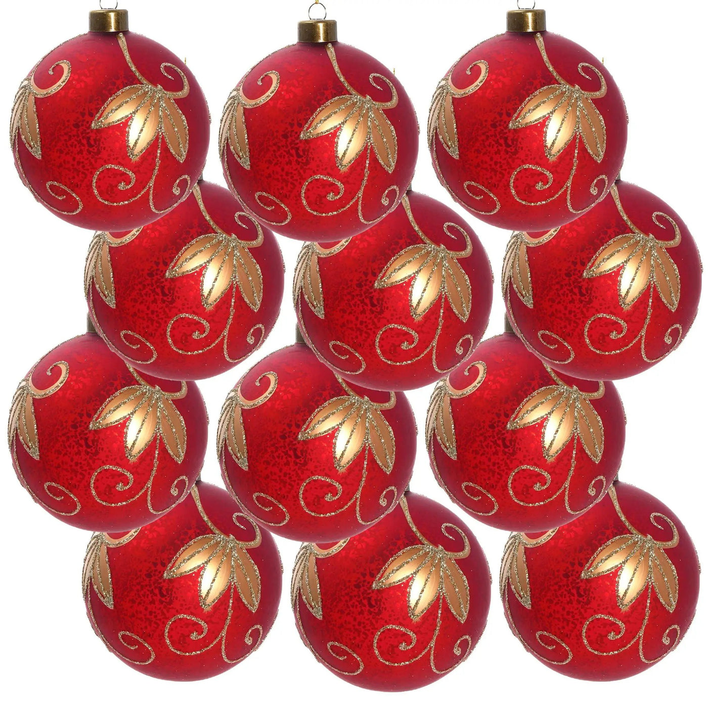 Christmas Ball Ornaments Decorative Hanging Tree Ornaments For Holiday Party Decorations by HouseOfZazla